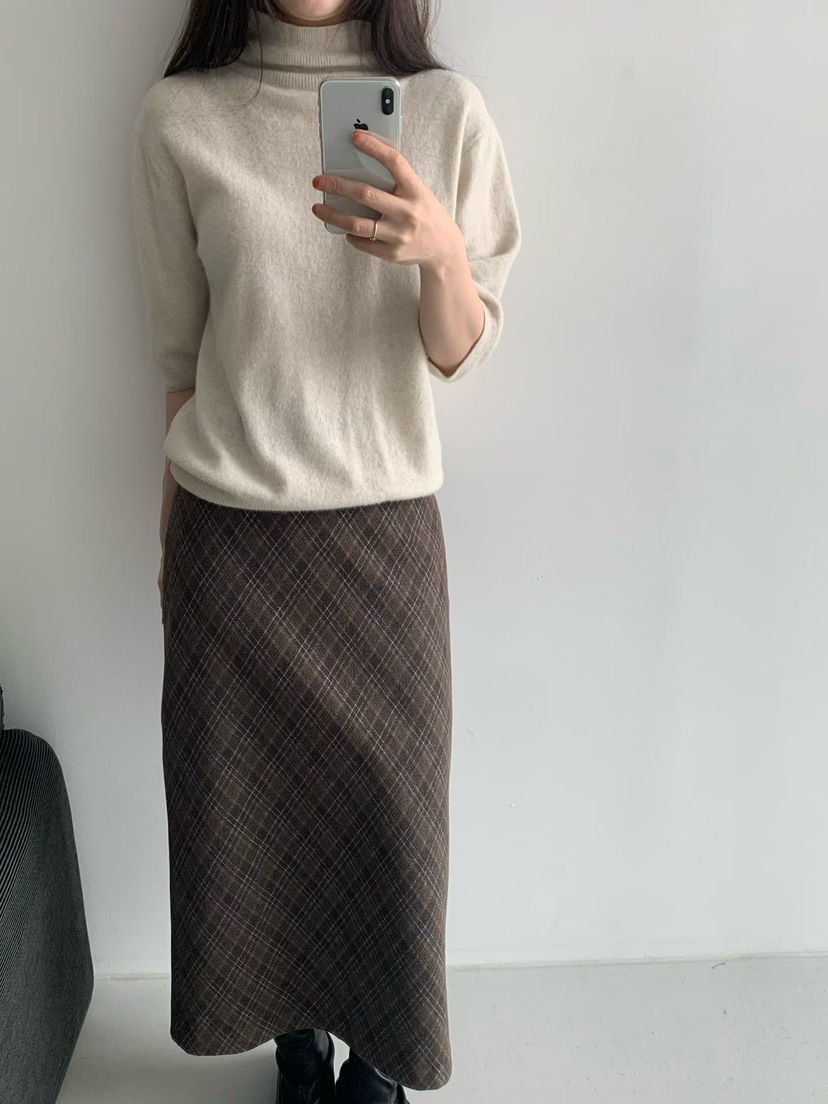 TAF韓國代購㊣女裝新品人氣休閑時尚熱賣職業25秋冬推薦長裙TAF長裙