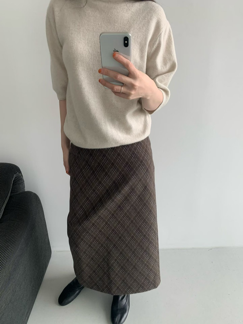 TAF韓國代購㊣女裝新品人氣休閑時尚熱賣職業25秋冬推薦長裙TAF長裙