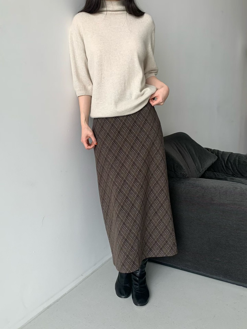 TAF韓國代購㊣女裝新品人氣休閑時尚熱賣職業25秋冬推薦長裙TAF長裙