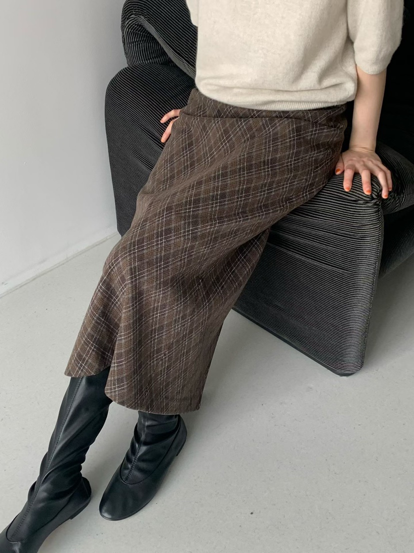 TAF韓國代購㊣女裝新品人氣休閑時尚熱賣職業25秋冬推薦長裙TAF長裙