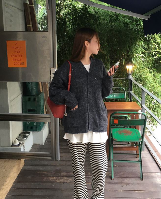 KALEIDOSCOPE東大門㊣實拍女裝新款時尚熱賣職業針織衫開衫KALEIDOSCOPE針織衫