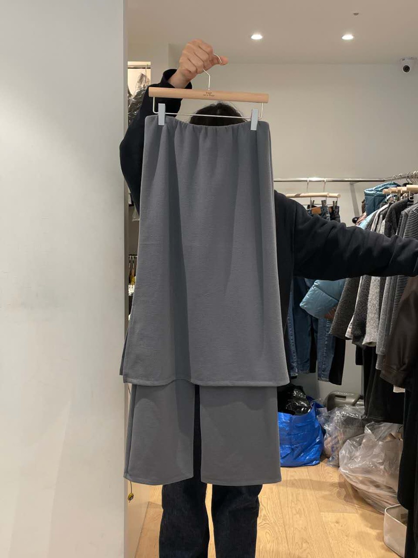 TAF東大門㊣實拍女裝新款人氣職業推薦休閑25秋冬時尚熱賣裙褲TAF裙褲圖色2