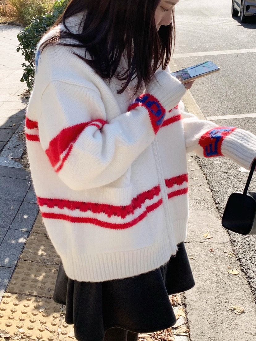 COURGETTE東大門㊣直郵女士新款推薦休閑時尚人氣職業針織衫COURGETTE針織衫