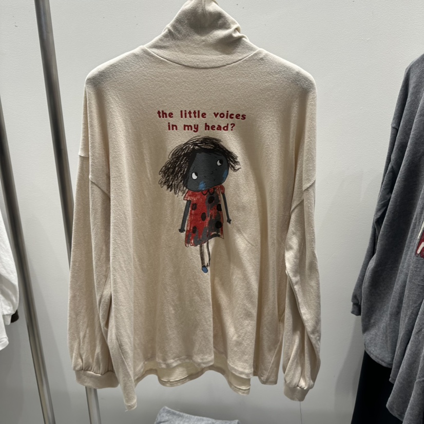 TARABY MOTION韓國代購㊣女士新品時尚職業熱賣推薦長袖T恤TARABY MOTION長袖T恤圖色2