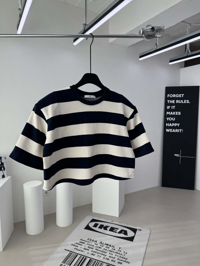 RED-A東大門㊣代購女裝新款職業熱賣25秋冬休閑人氣推薦T恤RED-AT恤圖色1