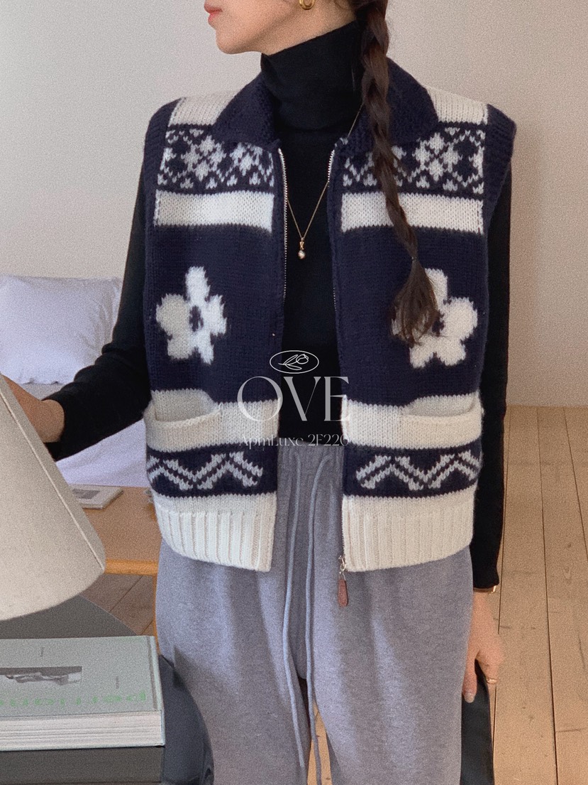 OVE韓國直郵㊣女裝新品25秋冬時尚人氣休閑熱賣職業推薦馬甲OVE馬甲