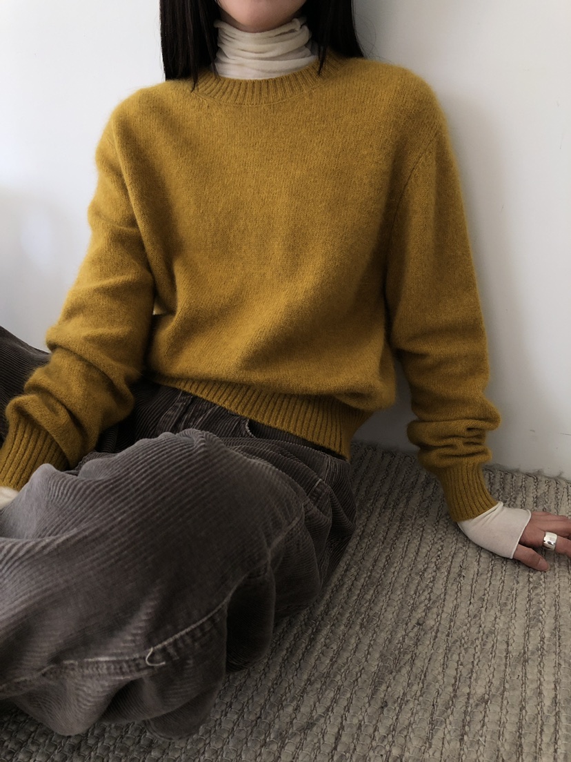 B_GARDER韓國直郵㊣女士新款熱賣25秋冬人氣職業時尚推薦毛衣B.GARDER毛衣