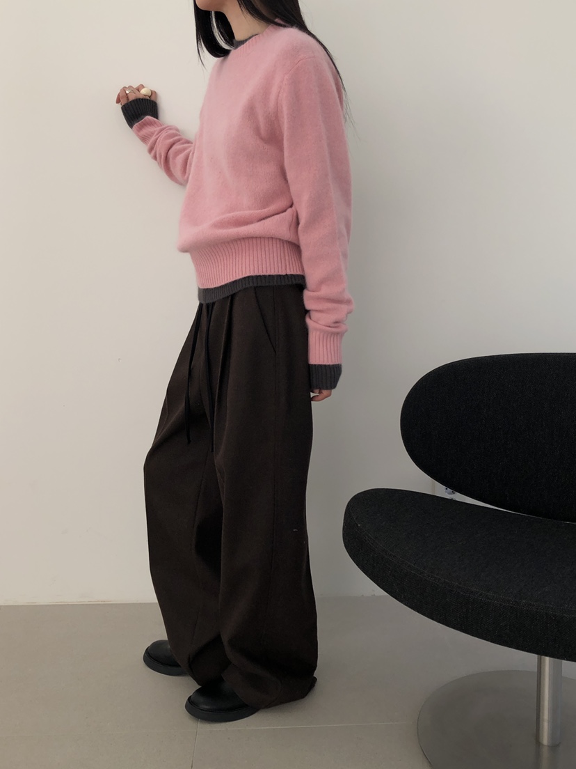 B_GARDER韓國直郵㊣女士新款熱賣25秋冬人氣職業時尚推薦毛衣B.GARDER毛衣