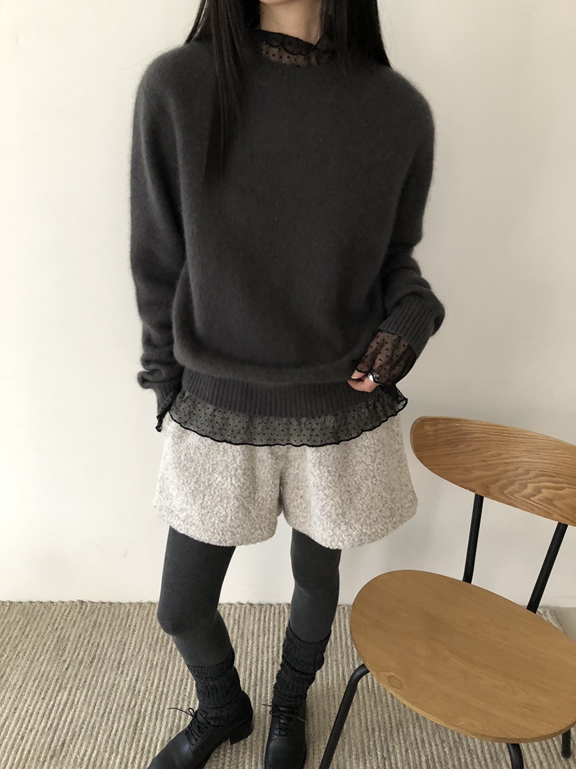 B_GARDER韓國直郵㊣女士新款熱賣25秋冬人氣職業時尚推薦毛衣B.GARDER毛衣