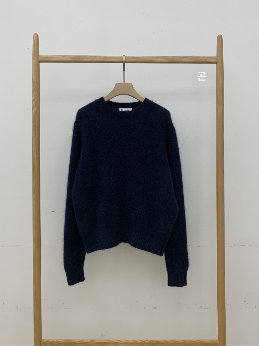 B_GARDER韓國直郵㊣女士新款熱賣25秋冬人氣職業時尚推薦毛衣B.GARDER毛衣圖色4藏藍