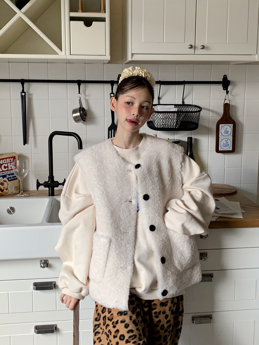 JKICHI韓國直郵㊣女士新品時尚熱賣推薦人氣職業25秋冬馬甲JKICHI馬甲