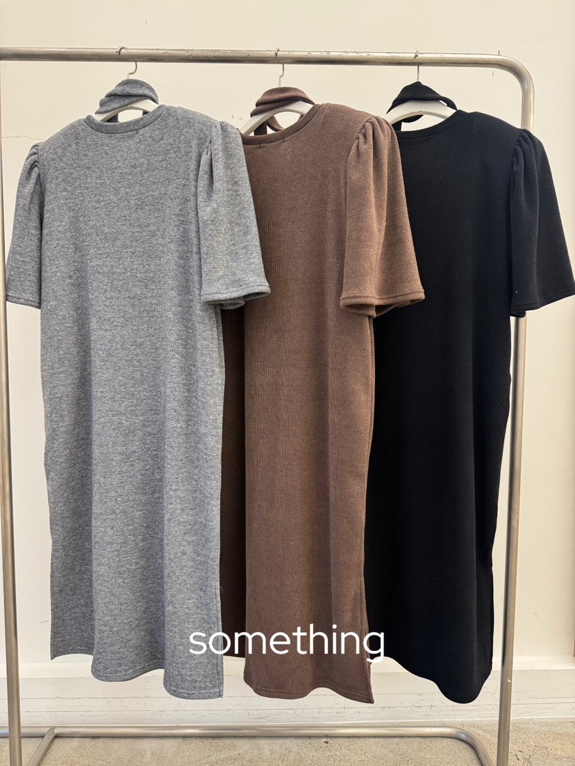 SOMETHING-L/FANCY韓國代購㊣女裝新款熱賣25秋冬人氣連衣裙SOMETHING-L/FANCY連衣裙