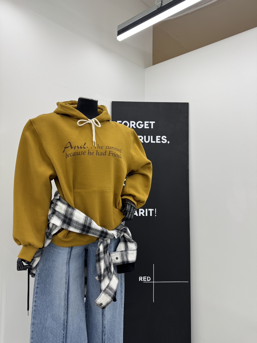 RED-A東大門㊣代購女裝新品熱賣職業休閑人氣推薦25秋冬衛衣RED-A衛衣