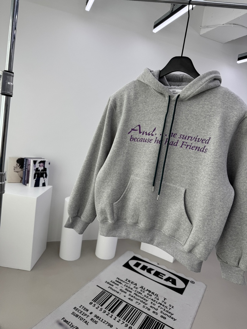 RED-A東大門㊣代購女裝新品熱賣職業休閑人氣推薦25秋冬衛衣RED-A衛衣圖色1