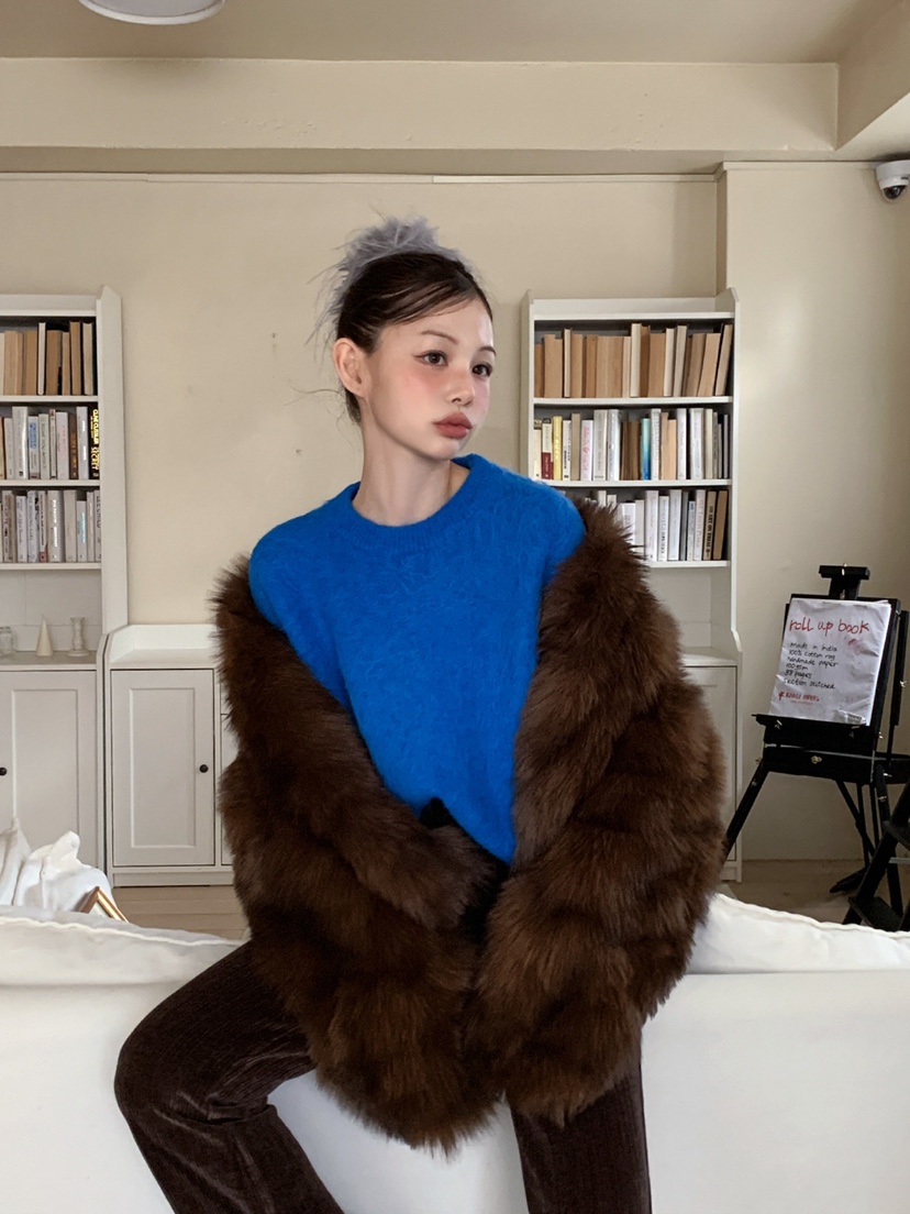 JKICHI韓國直郵㊣女士新款時尚人氣25秋冬推薦休閑短款大衣JKICHI短款大衣