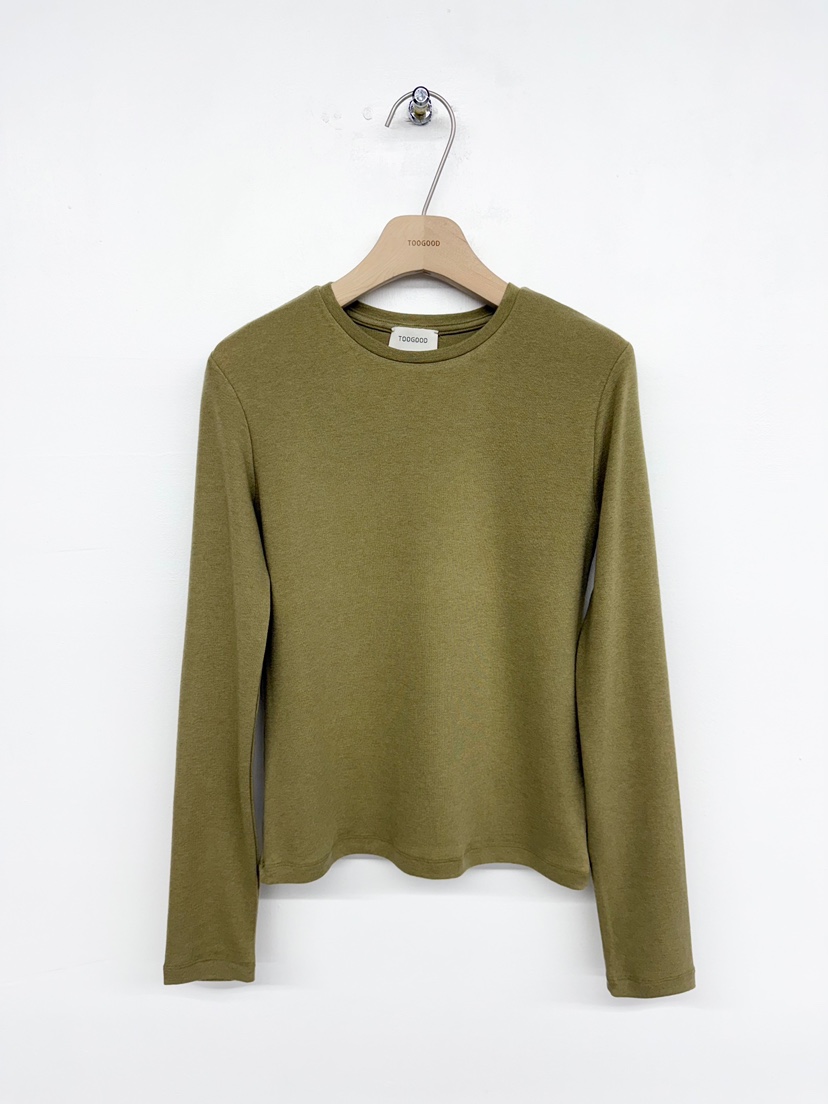 TOOGOOD韓國直郵㊣女士新品休閑25秋冬職業熱賣推薦長袖T恤TOOGOOD長袖T恤圖色3