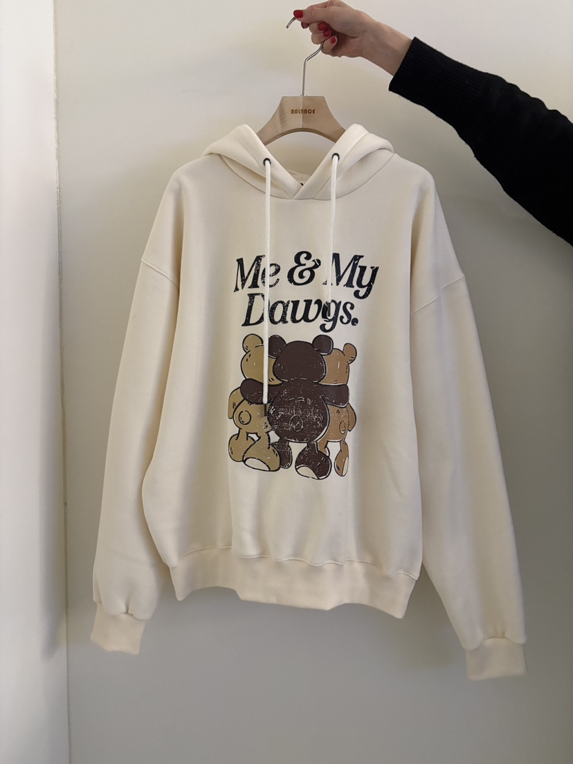 BALANCE東大門㊣實拍女裝新品休閑職業推薦熱賣時尚衛衣加絨BALANCE衛衣圖色1