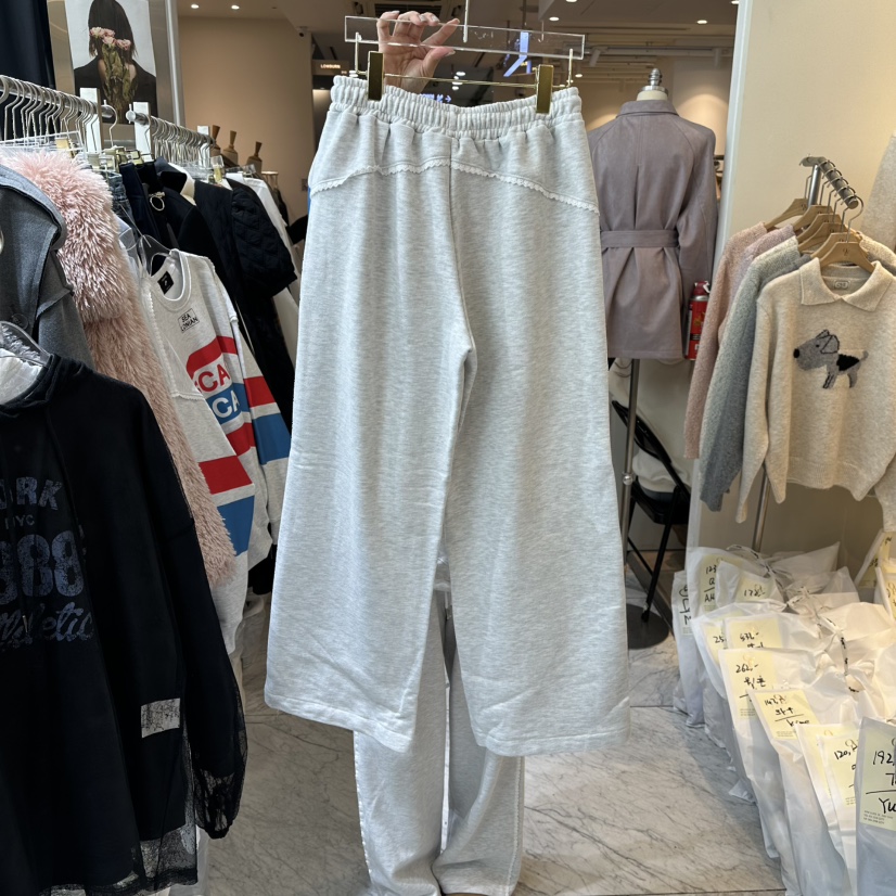 CHEAP-CHIC東大門㊣代購女士新品推薦職業人氣時尚休閑褲加絨CHEAP-CHIC/CHARLES THE SECOND休閑褲