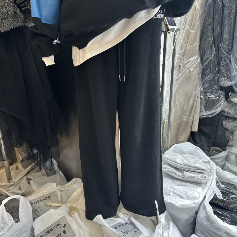 CHEAP-CHIC東大門㊣代購女士新品推薦職業人氣時尚休閑褲加絨CHEAP-CHIC/CHARLES THE SECOND休閑褲圖色2