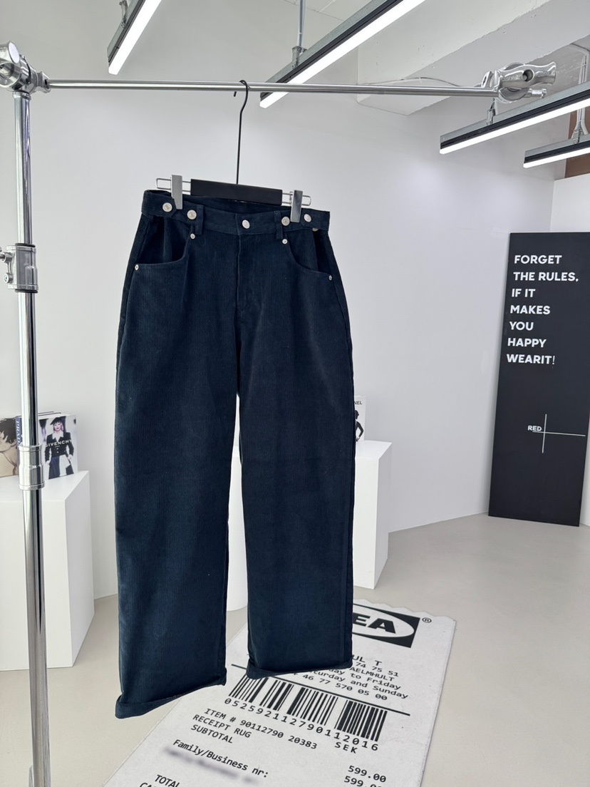 RED-A東大門㊣實拍女裝新款25秋冬休閑推薦熱賣人氣休閑褲RED-A休閑褲圖色2