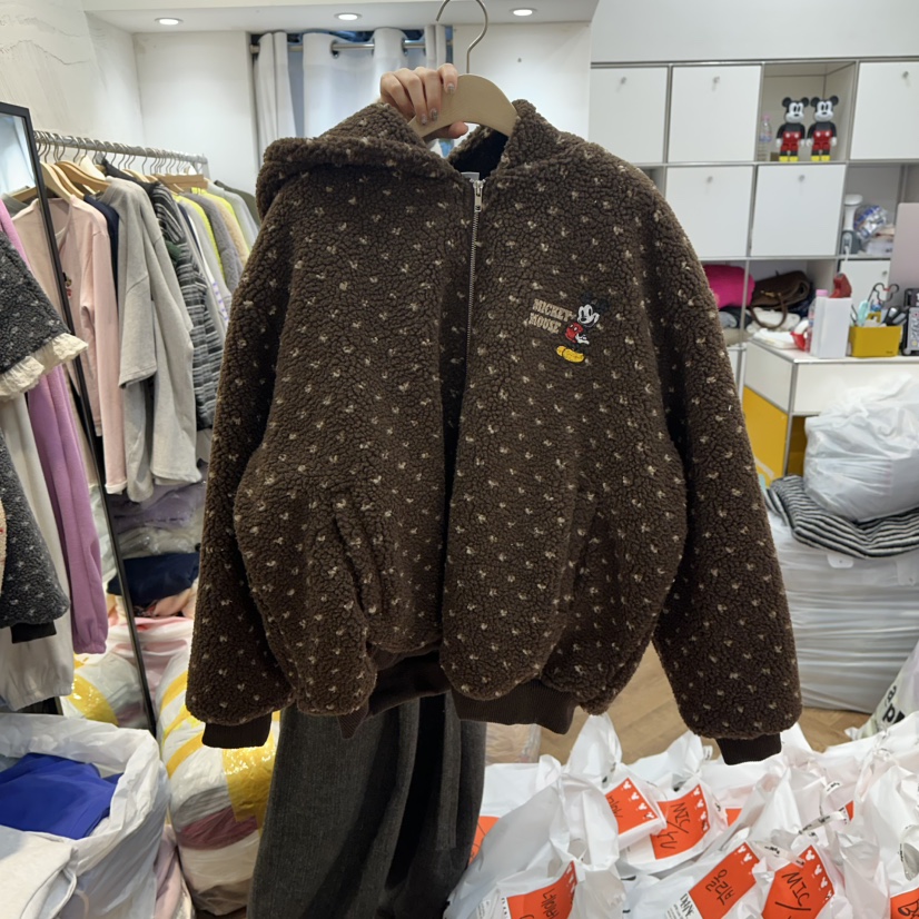 DE LINE韓國直郵㊣女裝新品時尚25秋冬休閑熱賣人氣推薦夾克DE LINE夾克圖色2