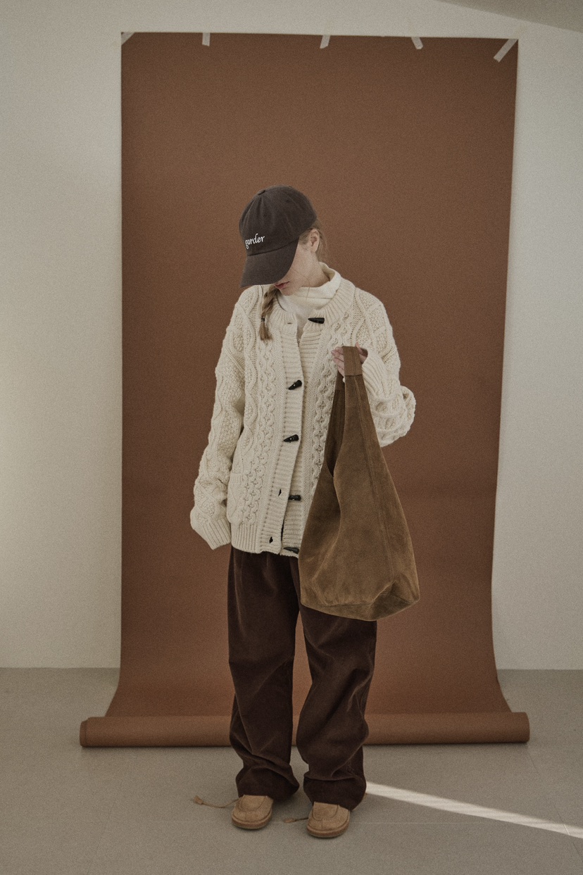 B_GARDER東大門㊣直郵女裝新品人氣休閑25秋冬手拿包腋下包麂皮B.GARDER手拿包/腋下包