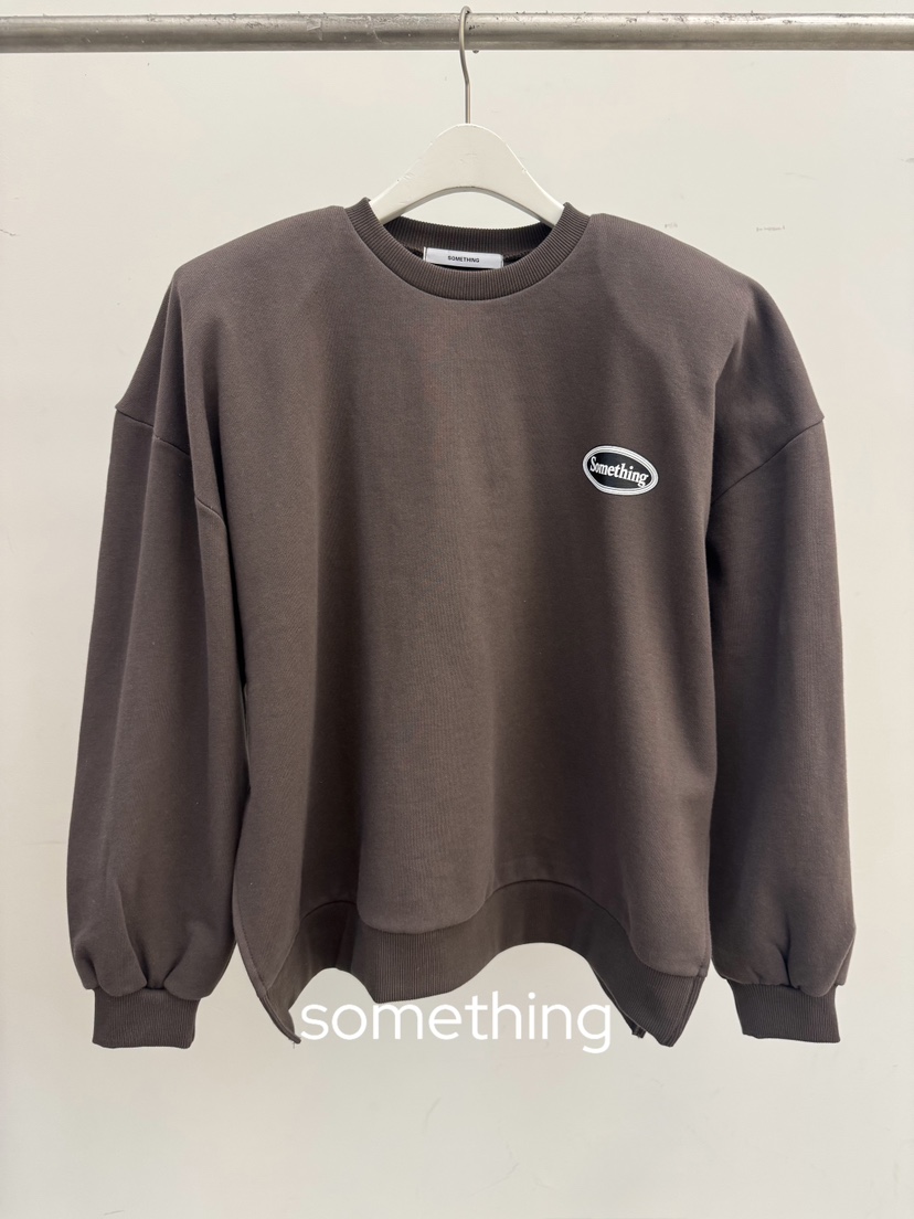 SOMETHING-L/FANCY東大門㊣代購女裝新品推薦職業熱賣衛衣SOMETHING-L/FANCY衛衣圖色2