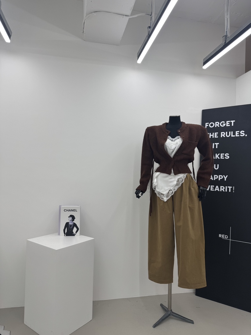 RED-A韓國代購㊣女裝新款時尚熱賣25秋冬推薦職業休閑褲褶裥RED-A休閑褲