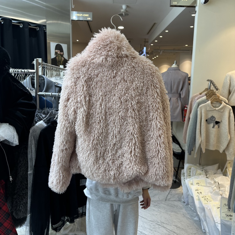 CHEAP-CHIC東大門㊣實拍女裝新款人氣25秋冬休閑時尚短款大衣CHEAP-CHIC/CHARLES THE SECOND短款大衣