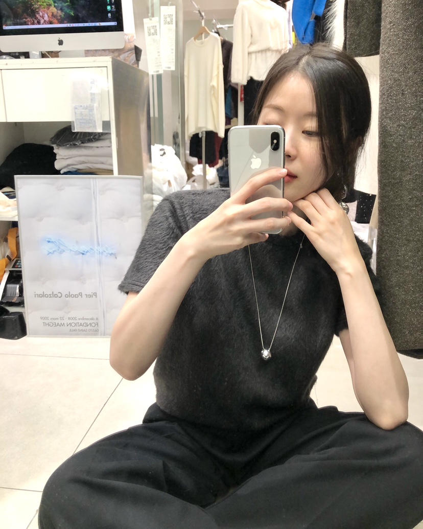 WORK SHOP東大門㊣代購女士新品職業人氣推薦T恤安哥拉羊毛Work_shopT恤