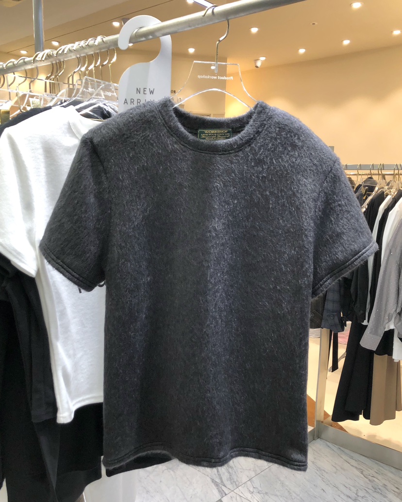 WORK SHOP東大門㊣代購女士新品職業人氣推薦T恤安哥拉羊毛Work_shopT恤圖色3