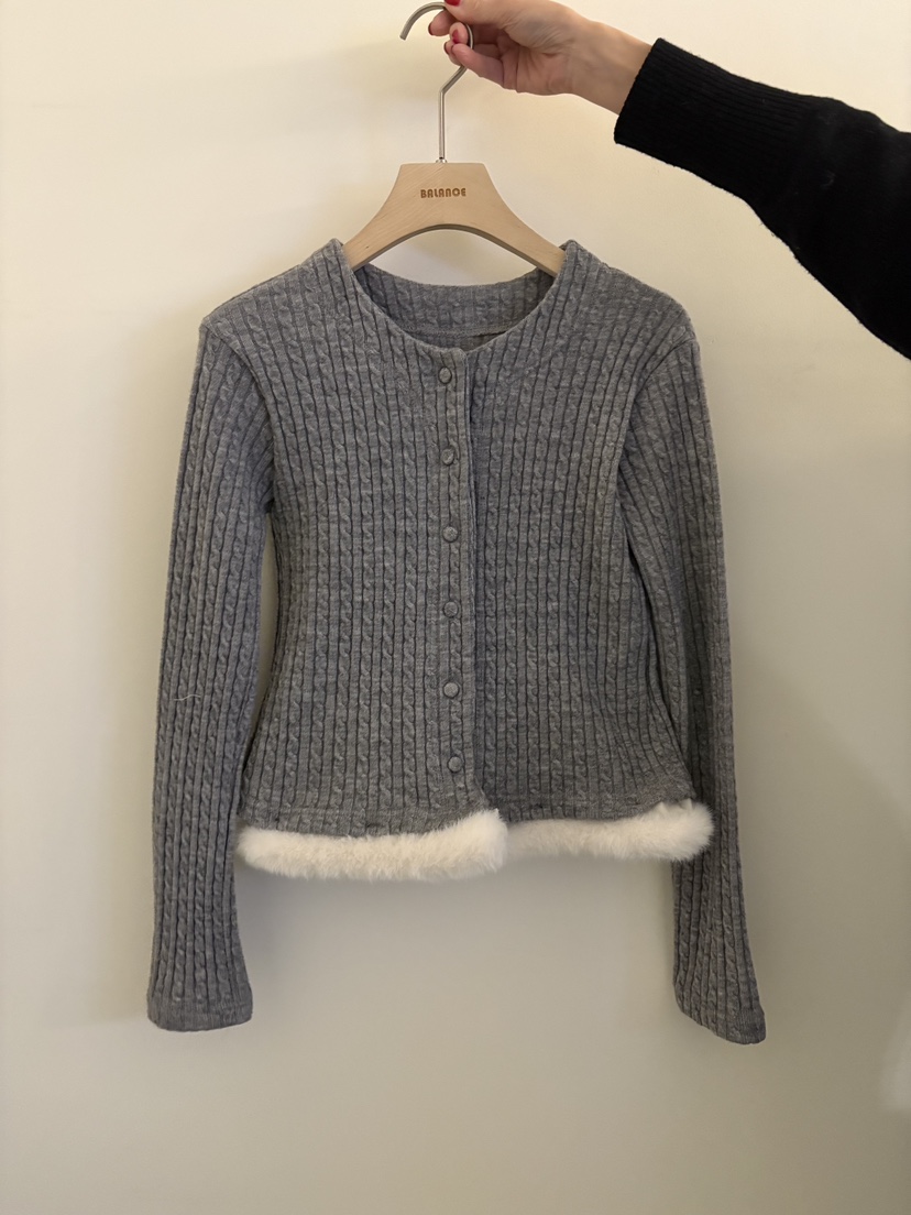 BALANCE韓國代購㊣女裝新品熱賣職業休閑推薦25秋冬時尚針織衫BALANCE針織衫圖色2