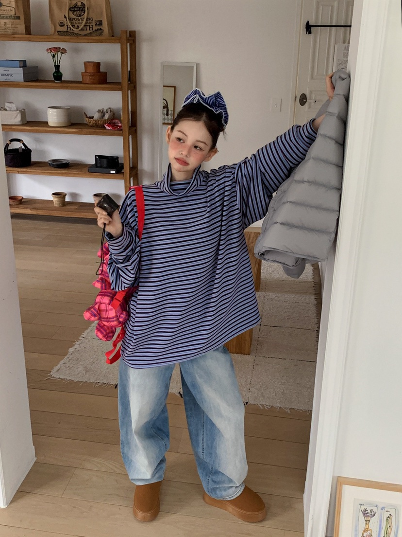 JKICHI東大門㊣代購女士新款熱賣時尚休閑人氣推薦25秋冬長袖T恤JKICHI長袖T恤