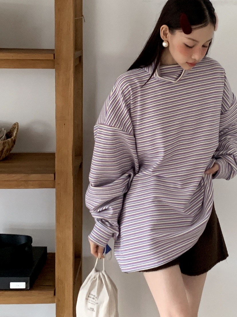 JKICHI東大門㊣代購女士新款熱賣時尚休閑人氣推薦25秋冬長袖T恤JKICHI長袖T恤