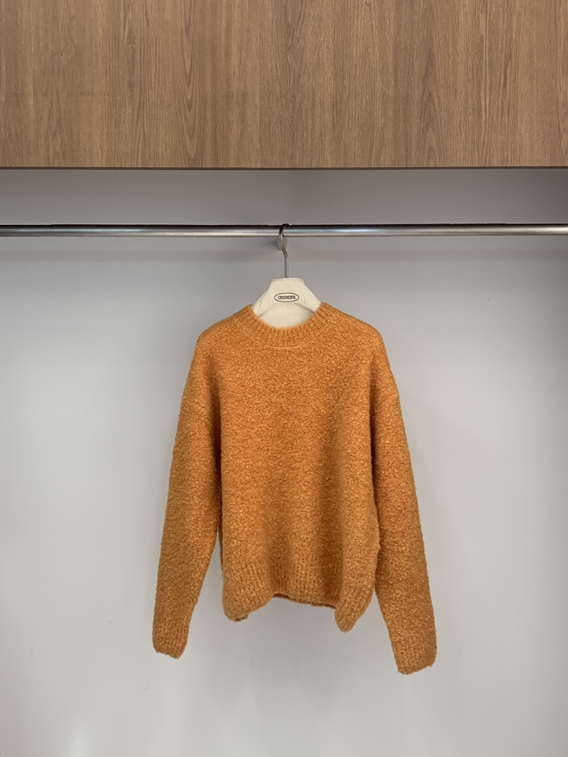 ONE MONE韓國代購㊣女士新款推薦人氣25秋冬休閑職業毛衣柔軟ONE MONE毛衣圖色2