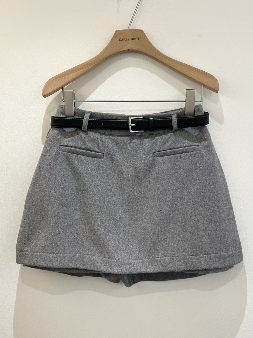 OBSESS東大門㊣代購女裝新款職業熱賣25秋冬時尚推薦人氣裙褲OBSESS/EARLY BIRD裙褲圖色1淺灰