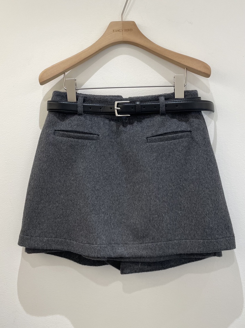 OBSESS東大門㊣代購女裝新款職業熱賣25秋冬時尚推薦人氣裙褲OBSESS/EARLY BIRD裙褲圖色2深灰