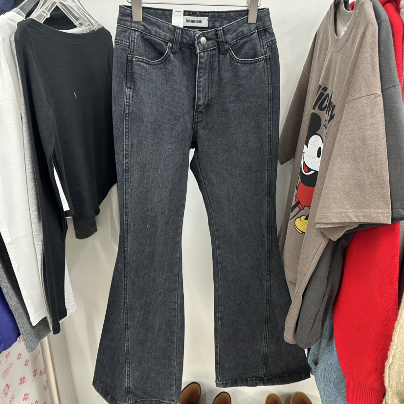 TOPDRESSING東大門㊣代購女士新款推薦時尚25秋冬職業休閑褲TOPDRESSING休閑褲圖色1