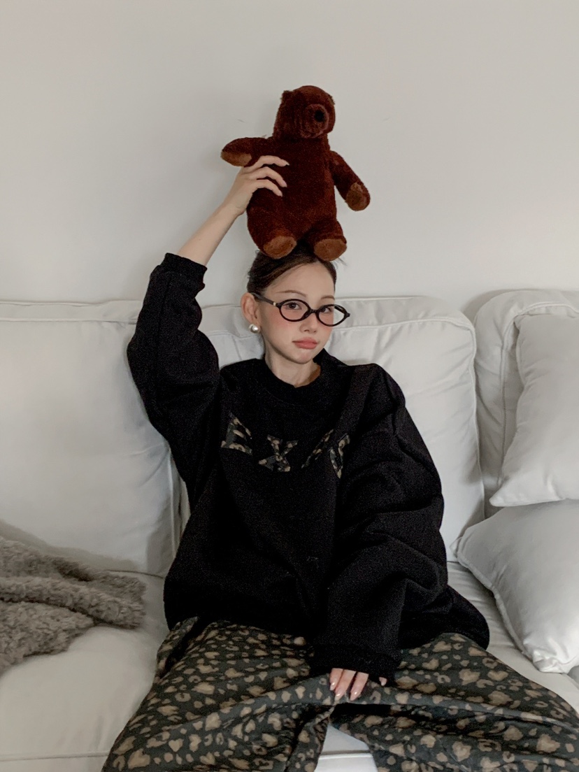 JKICHI東大門㊣代購女士新品時尚25秋冬人氣休閑推薦職業衛衣JKICHI衛衣