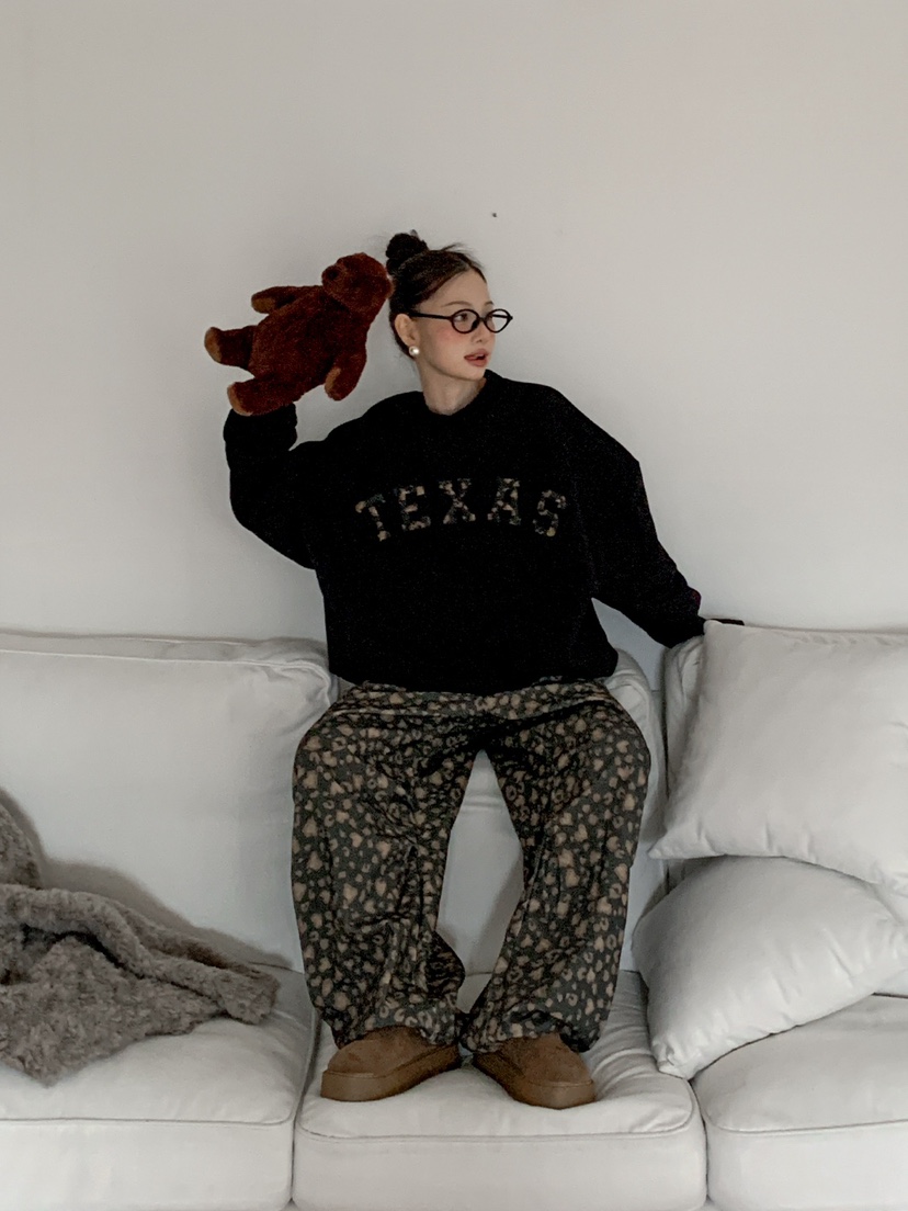 JKICHI東大門㊣代購女士新品時尚25秋冬人氣休閑推薦職業衛衣JKICHI衛衣