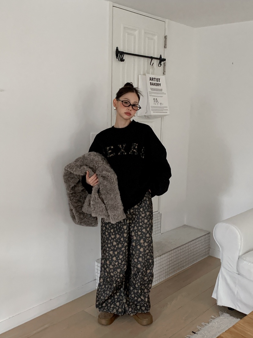 JKICHI東大門㊣代購女士新品時尚25秋冬人氣休閑推薦職業衛衣JKICHI衛衣