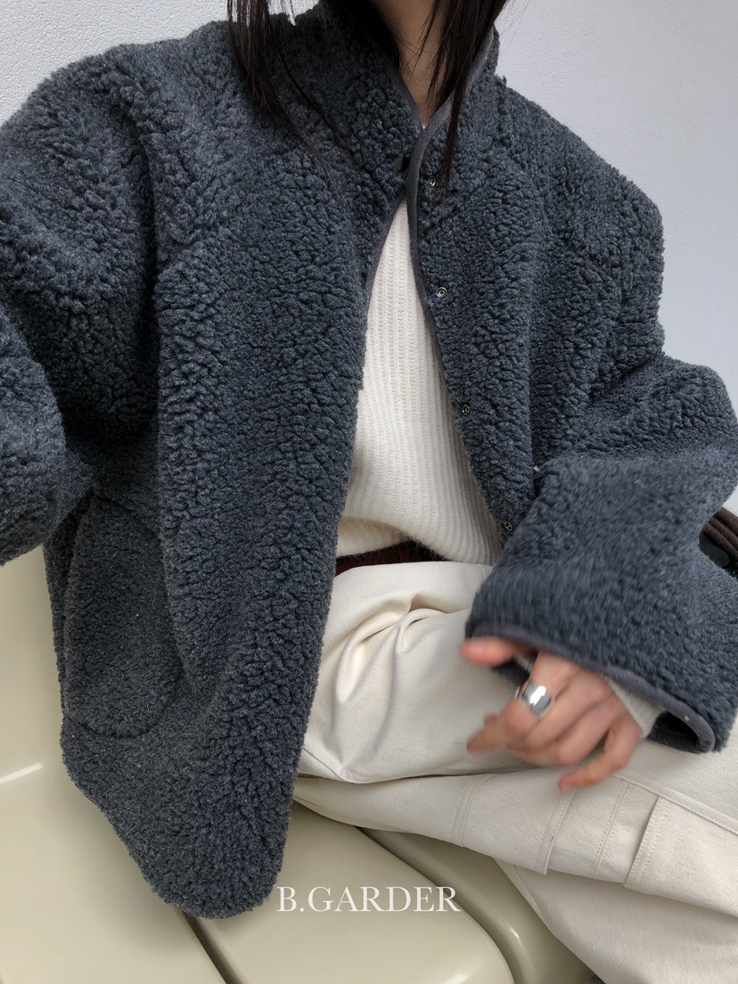 B_GARDER東大門㊣代購女士新品休閑推薦25秋冬職業時尚夾克B.GARDER夾克