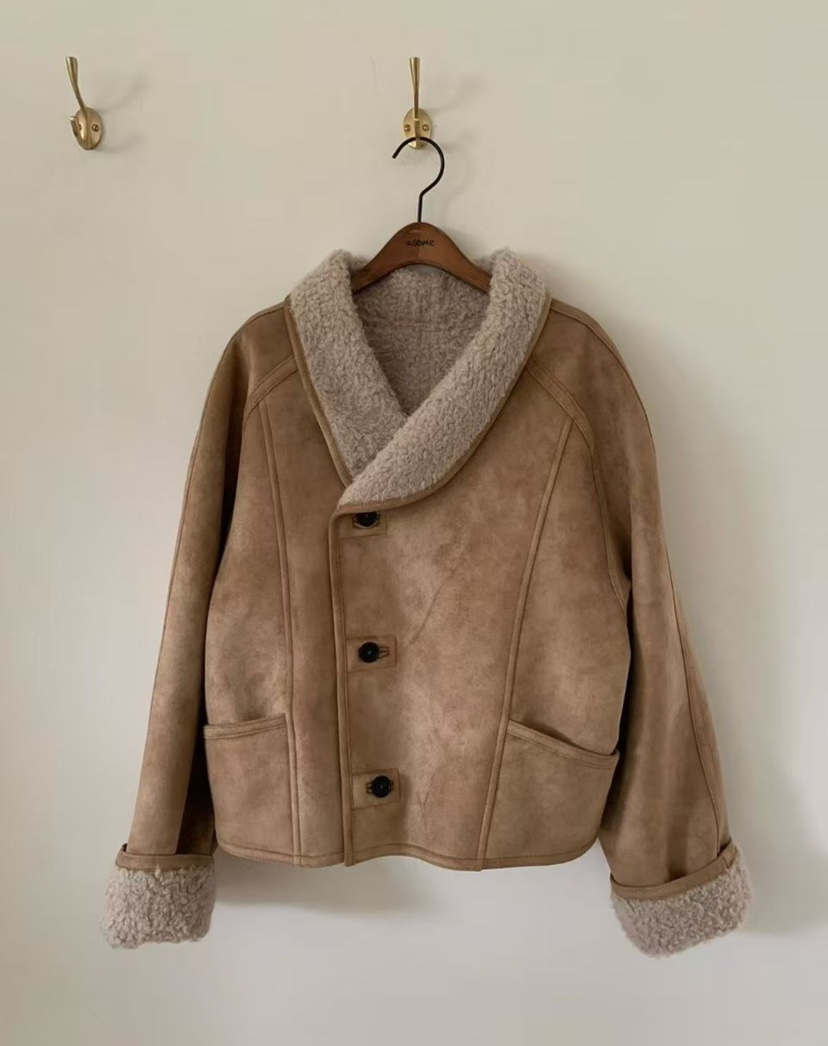 ASOME東大門㊣直郵女裝新品25秋冬休閑熱賣時尚人氣職業夾克A.SOME夾克圖色1