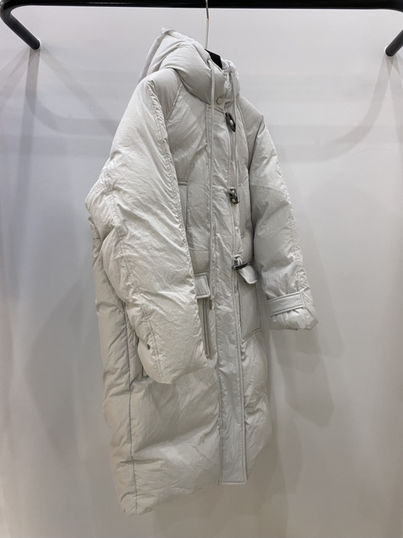 MUSHROOM EFFECT東大門㊣代購女裝新品休閑長款羽絨服填充MUSHROOM EFFECT長款羽絨服