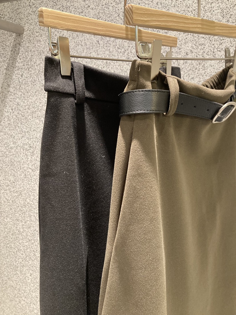 ADDICTED韓國代購㊣女士新款推薦時尚休閑人氣25秋冬長裙含腰帶ADDICTED長裙