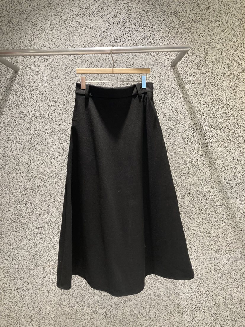 ADDICTED韓國代購㊣女士新款推薦時尚休閑人氣25秋冬長裙含腰帶ADDICTED長裙圖色2