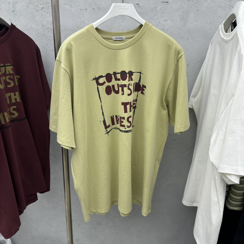 SIXTEEN東大門㊣實拍女裝新品推薦職業25秋冬休閑時尚人氣T恤SIXTEENT恤圖色2