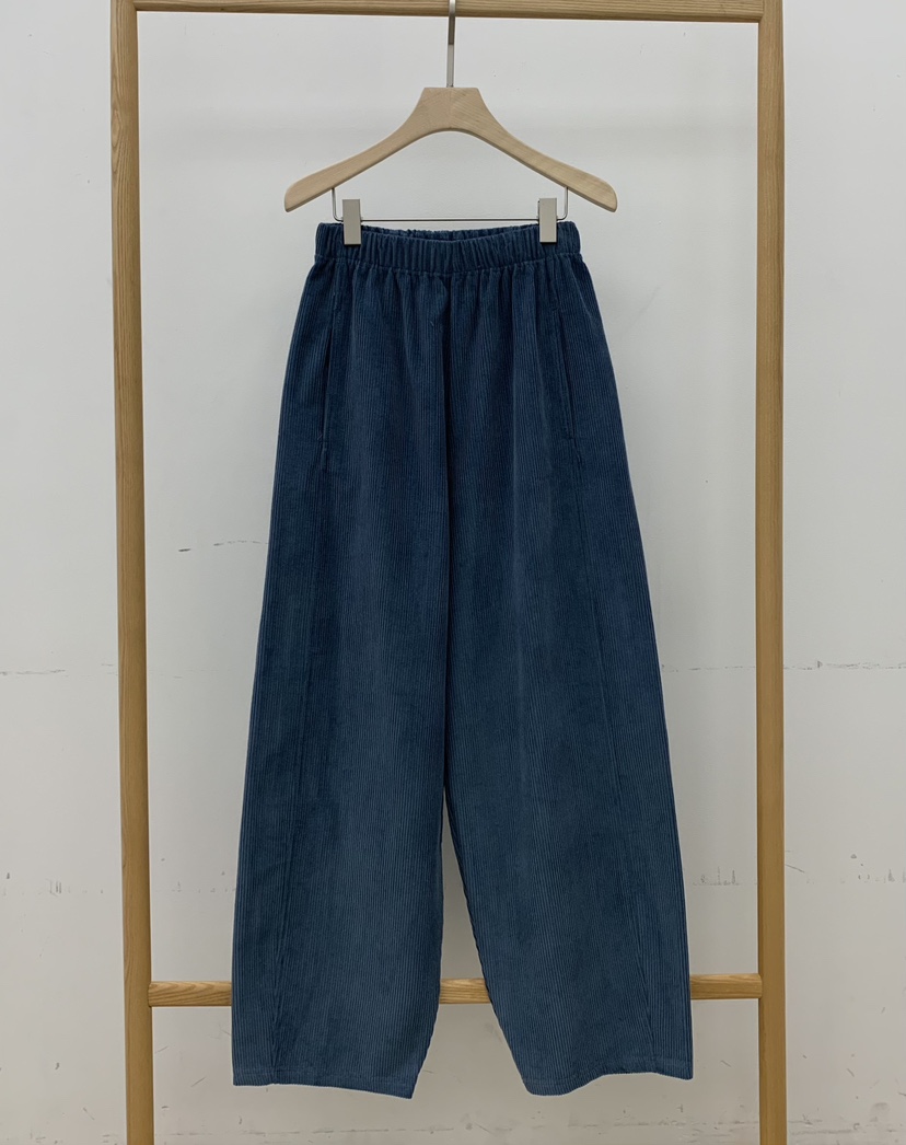 B_GARDER韓國代購㊣女士新品25秋冬人氣推薦職業休閑褲燈芯絨B.GARDER休閑褲圖色2