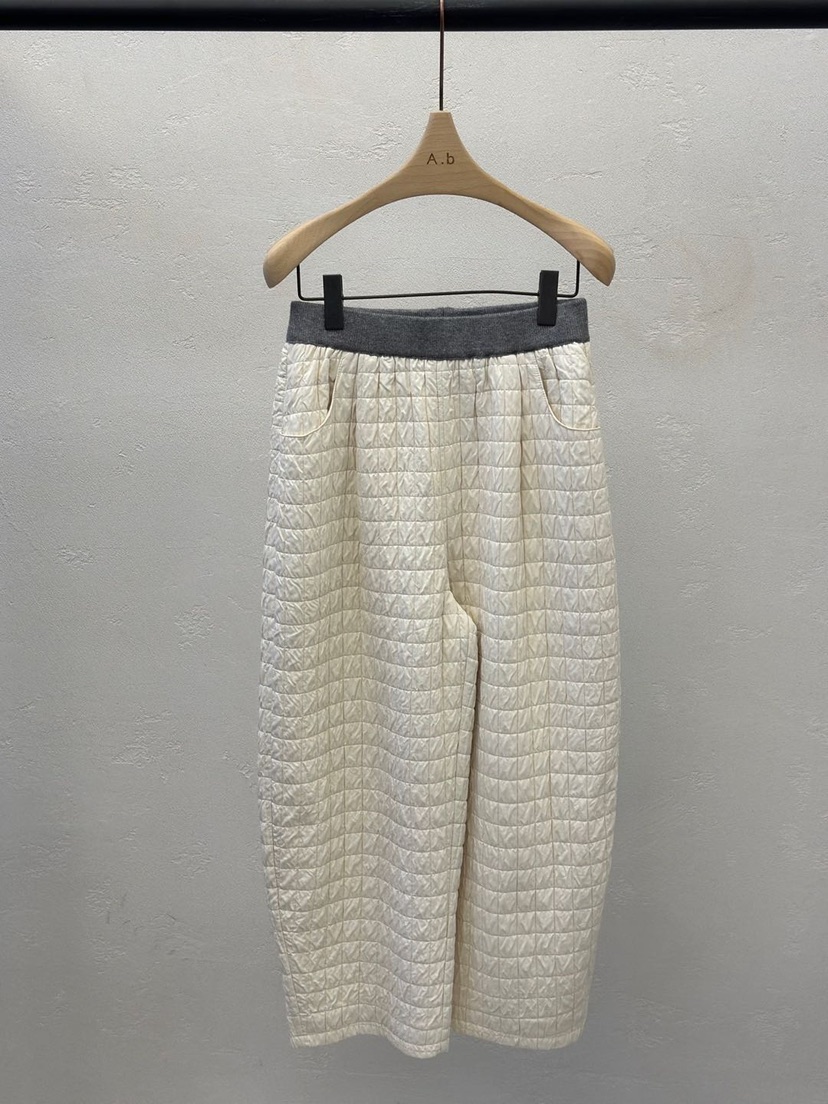 AUTUMN BEIGE-Q東大門㊣直郵女裝新款人氣時尚休閑休閑褲絨A.b/AUTUMN BEIGE休閑褲圖色1