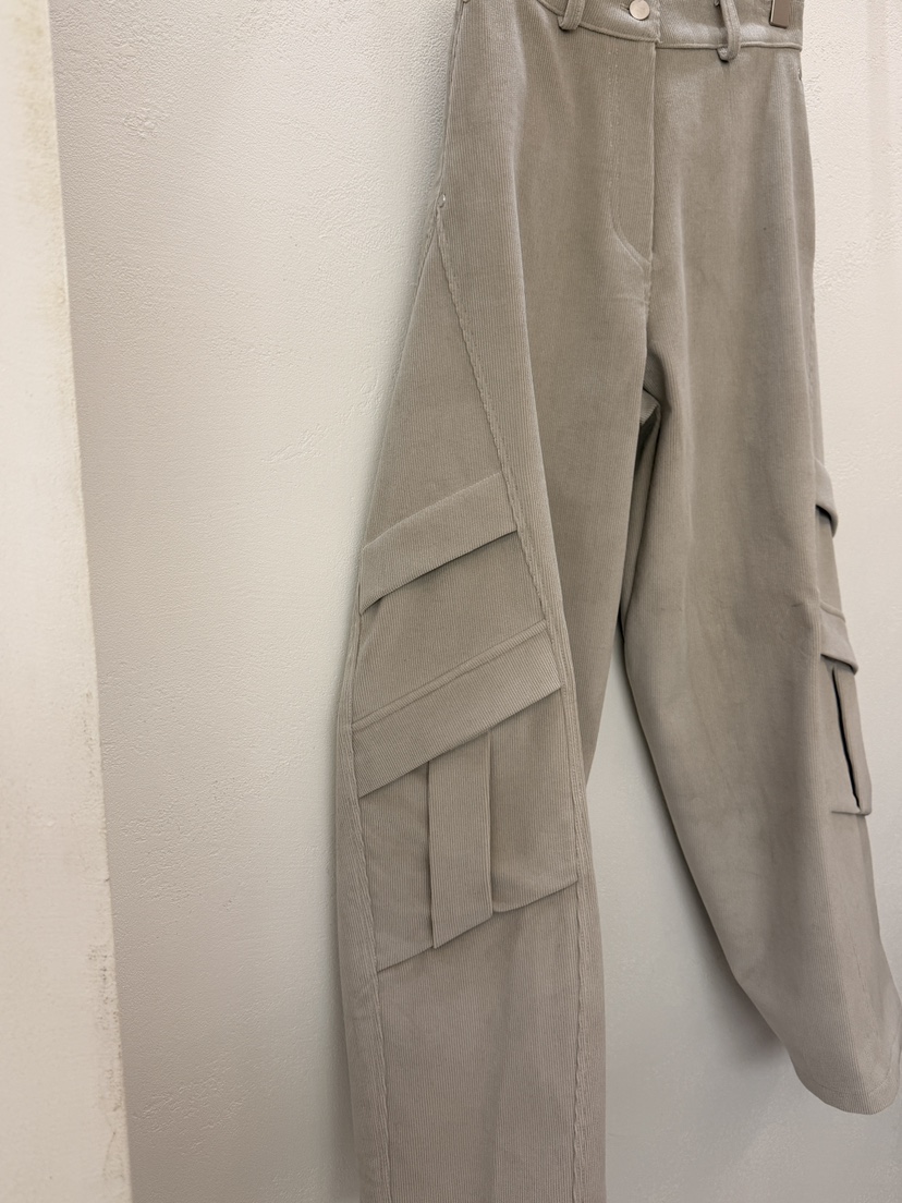 MOST OF ALL U東大門㊣實拍女士新品熱賣休閑褲工裝褲雙口袋MOST OF ALL U休閑褲